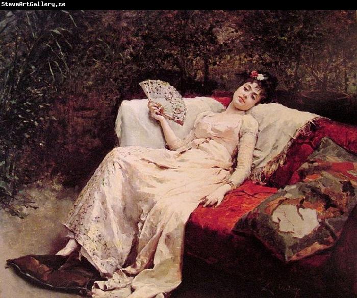 unknow artist Reclining Lady